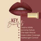 Colors Queen Nude It Creamy Matte Lipstick - Coral Kiss | Grab2Buy