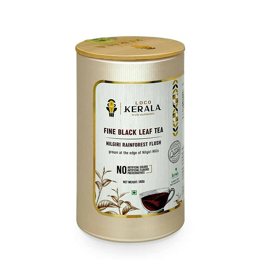 LocoKerala Nilgiri Rainforest Flush Fine Black Leaf Tea | Grab2Buy