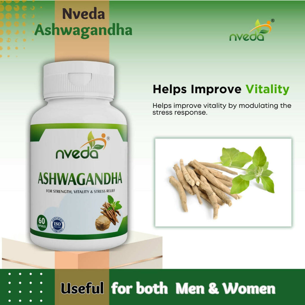 Nveda Ashwagandha Capsules | Grab2Buy