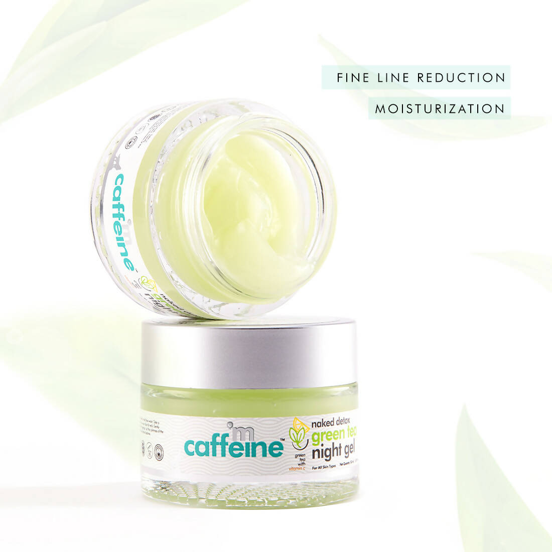 mCaffeine Naked Detox Green Tea with Vitamin C Night Gel | Grab2Buy