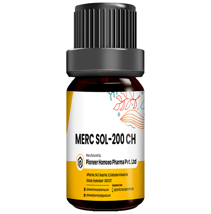 Homeotrade Pioneer Pharma Merc Sol Globules Pellets Multidose Pills 200 CH | Grab2Buy