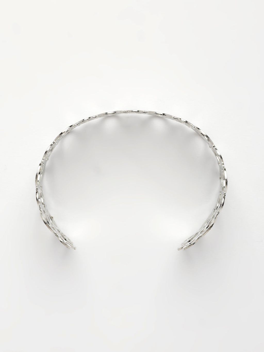 NVR Women's Silver-Plated Cuff Bracelet | Grab2Buy