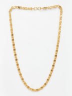 NVR Men's Gold-Polished Minimal Chain | Grab2Buy