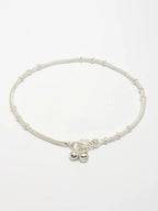 NVR Women's Pair of 2 Silver-Plated Anklets