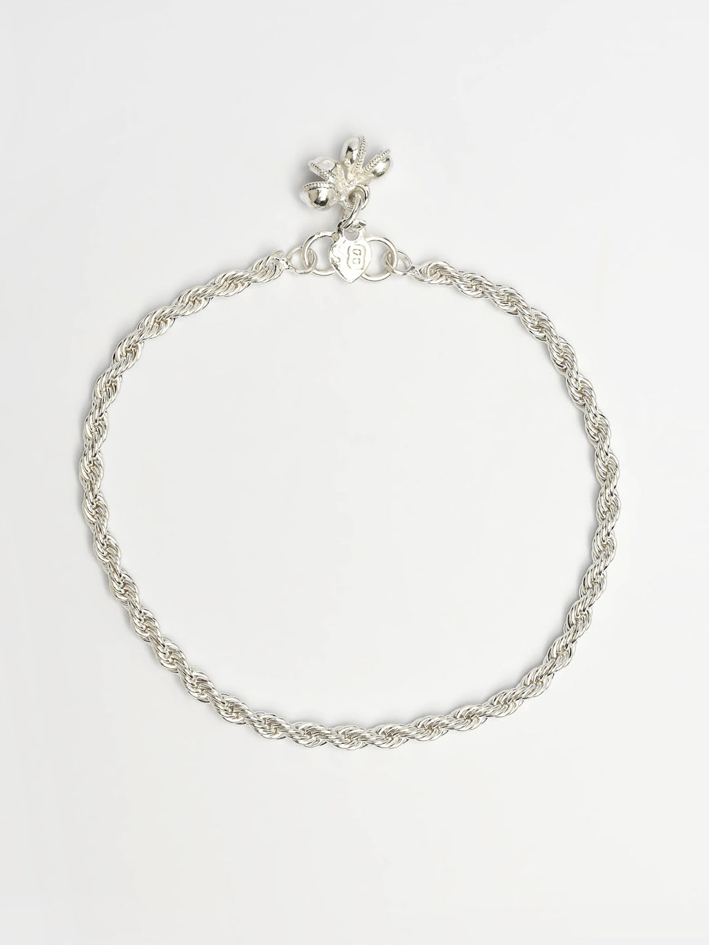 NVR Women's Pair of 2 Silver-Plated Anklets