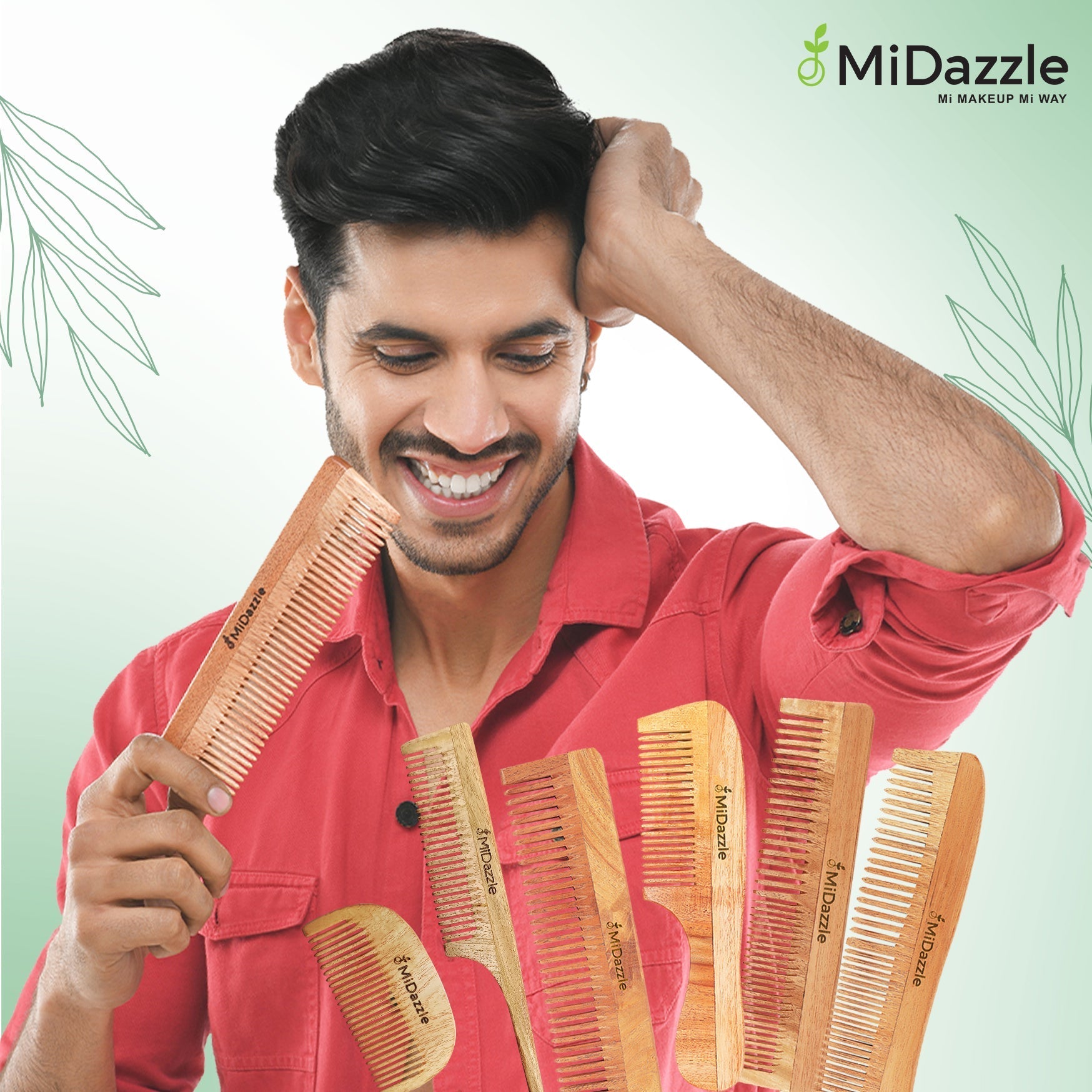 MiDazzle Grooming Comb (Handle) MINC2106 | Grab2Buy