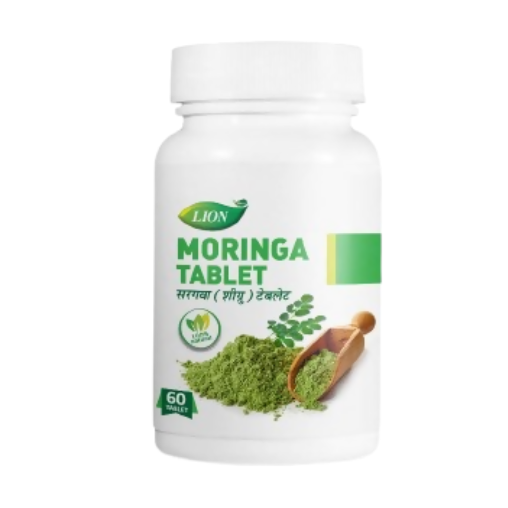 Lion Ayurveda Moringa Tablets (Saragava Shigru) | Grab2Buy