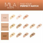 Mila Beaute Longwear Weightless Matte Finish Foundation with SPF 15 - Classic Ivory | Grab2Buy