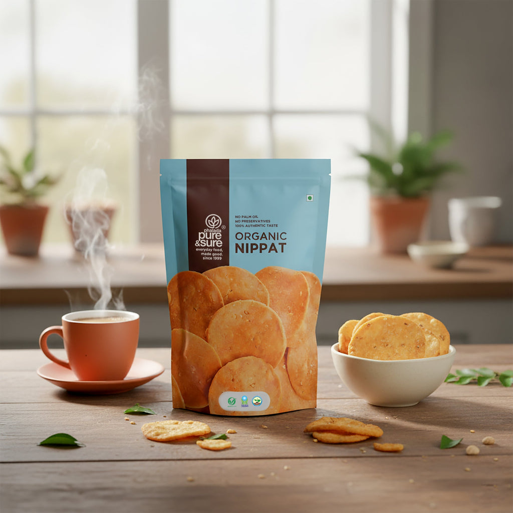 Pure & Sure Organic Nippat | Grab2Buy