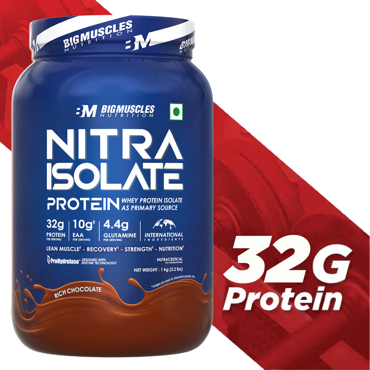 Big Muscles Nutrition Nitra Isolate Whey Protein | Grab2Buy