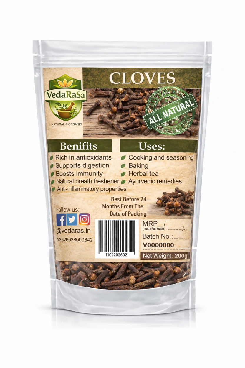 VedaRasa Raw Cloves (Laung) | Swadesiicart