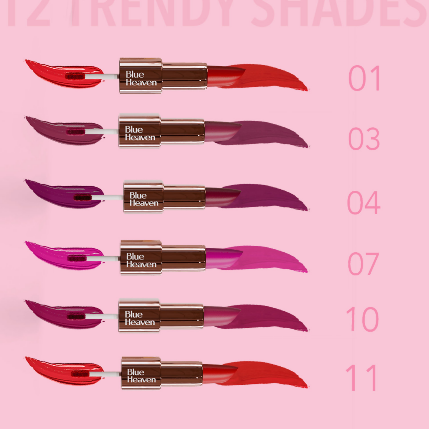 Blue Heaven Love Duo 2 In 1 Dual Sided Lipstick - 04 | Grab2Buy