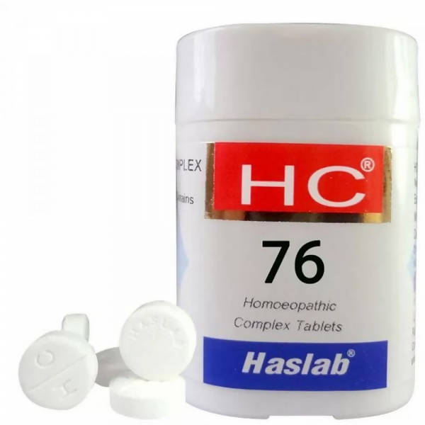 Haslab Homeopathy HC 76 Plantago Complex Tablets | Grab2Buy