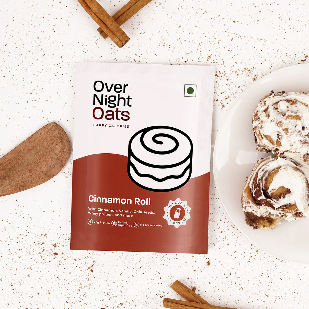 OverNightOats Cinnamon Roll | Grab2Buy