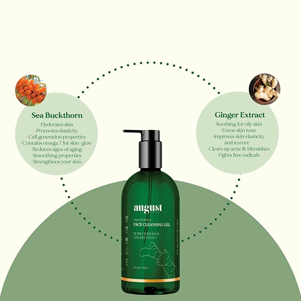 August Bioscience Aqua Hydration Face Cleansing Gel | Grab2Buy