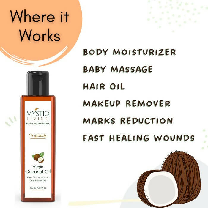 Mystiq Living Originals Virgin Coconut Oil | Grab2Buy