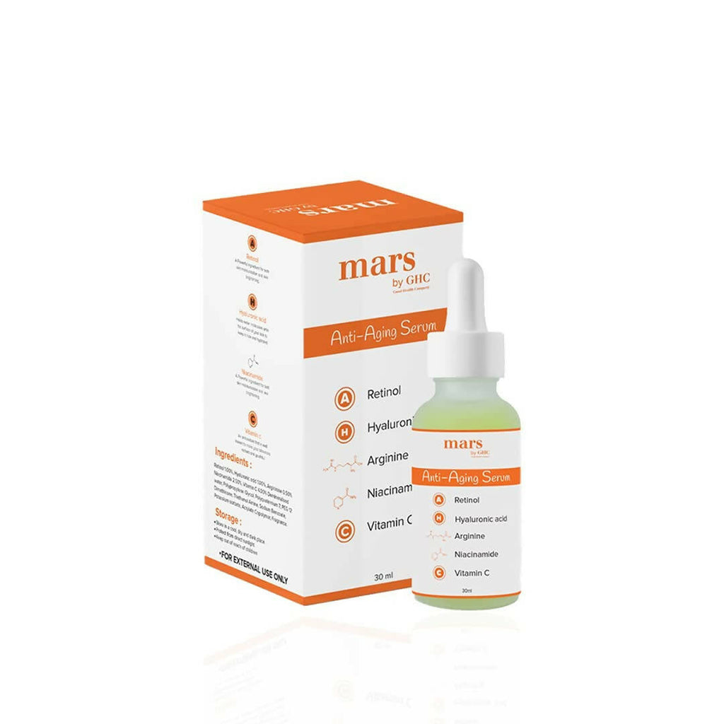 Mars By GHC 1% Retinol Anti Aging Face Serum For Beginners | Grab2Buy