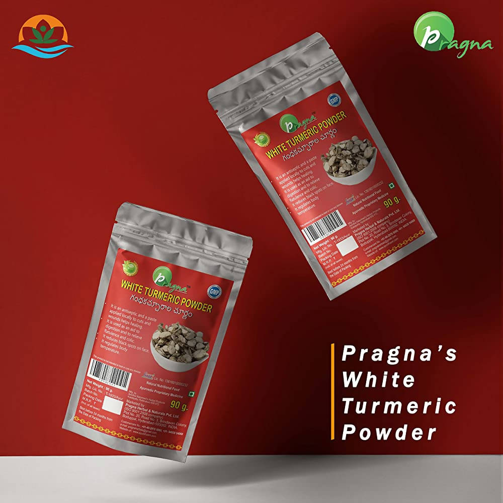 Pragna Herbals White Turmeric Powder (Gandhakachuralu) | Grab2Buy