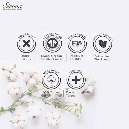 Sirona Heavy Flow Organic Cotton Tampons | Grab2Buy