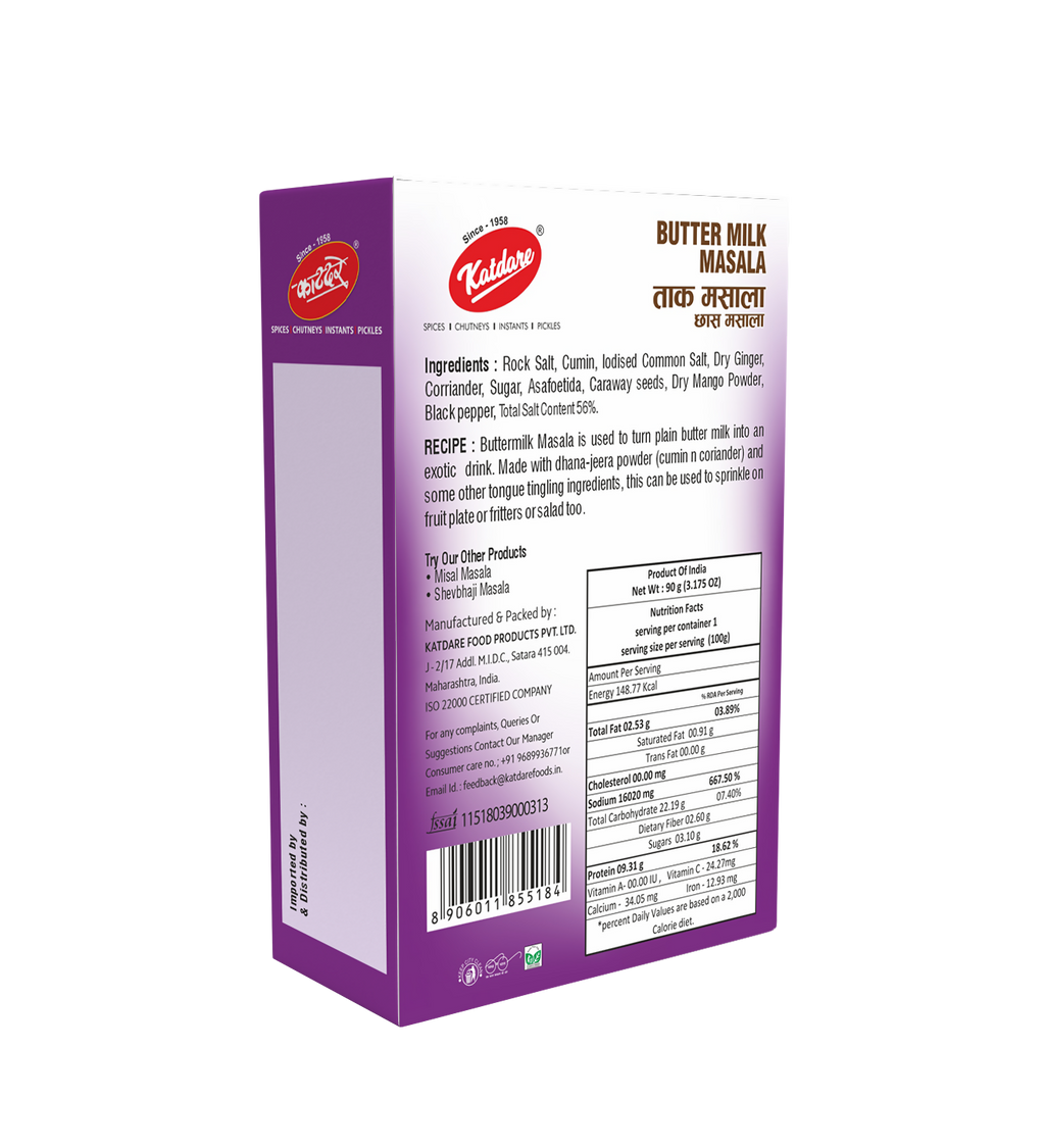 Katdare Foods Butter Milk Masala | Grab2Buy