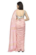 Mominos Fashion Baby Pink Color Bhagalpuri Saree | Grab2Buy