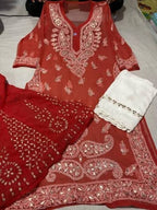 Arfa Fashion House New Collection Of Chikankari Gota Patti Lovers | Grab2Buy