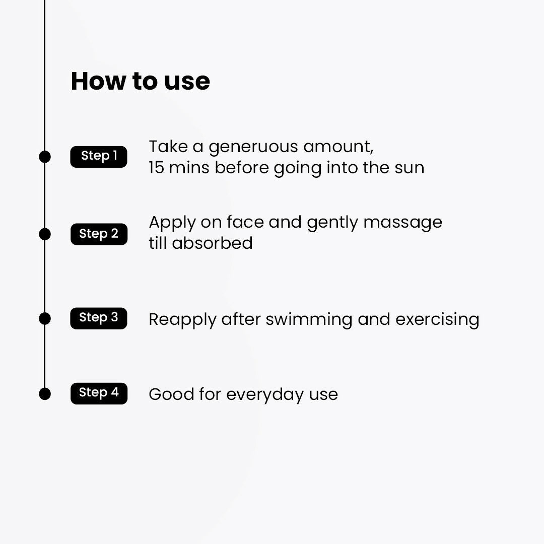 Detoxie Ultra Matte Sunscreen Gel Matte Finish Dry Tint Water & Sweat Resistant With Spf 50 Pa+++ | Grab2Buy