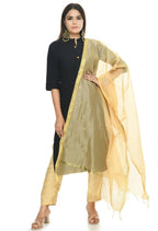 Mominos Fashion Golden Banarsi Piping Dupatta | Grab2Buy