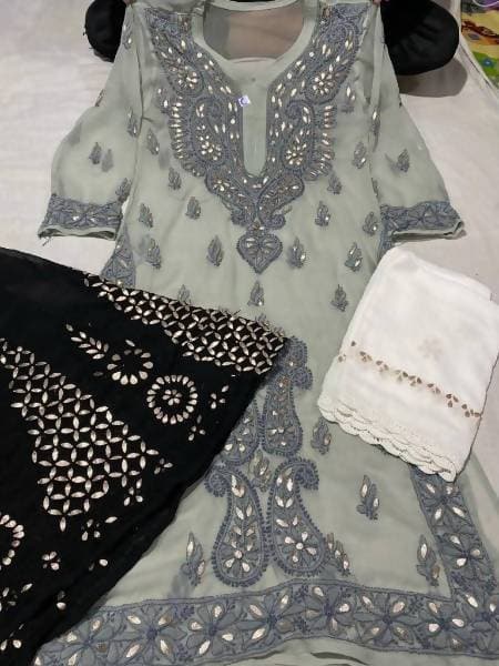 Arfa Fashion House New Collection Of Chikankari Gota Patti Lovers | Grab2Buy