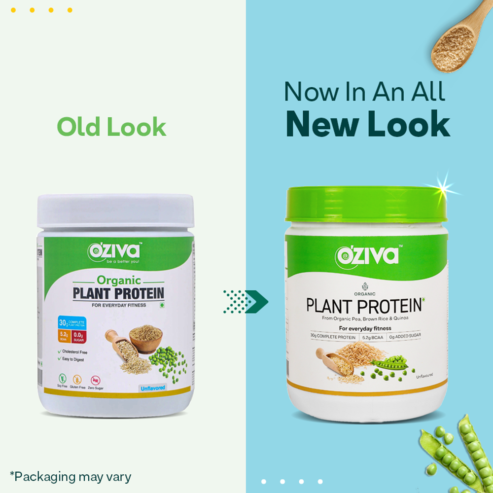 OZiva Organic Plant Protein For Everyday Fitness | Grab2Buy