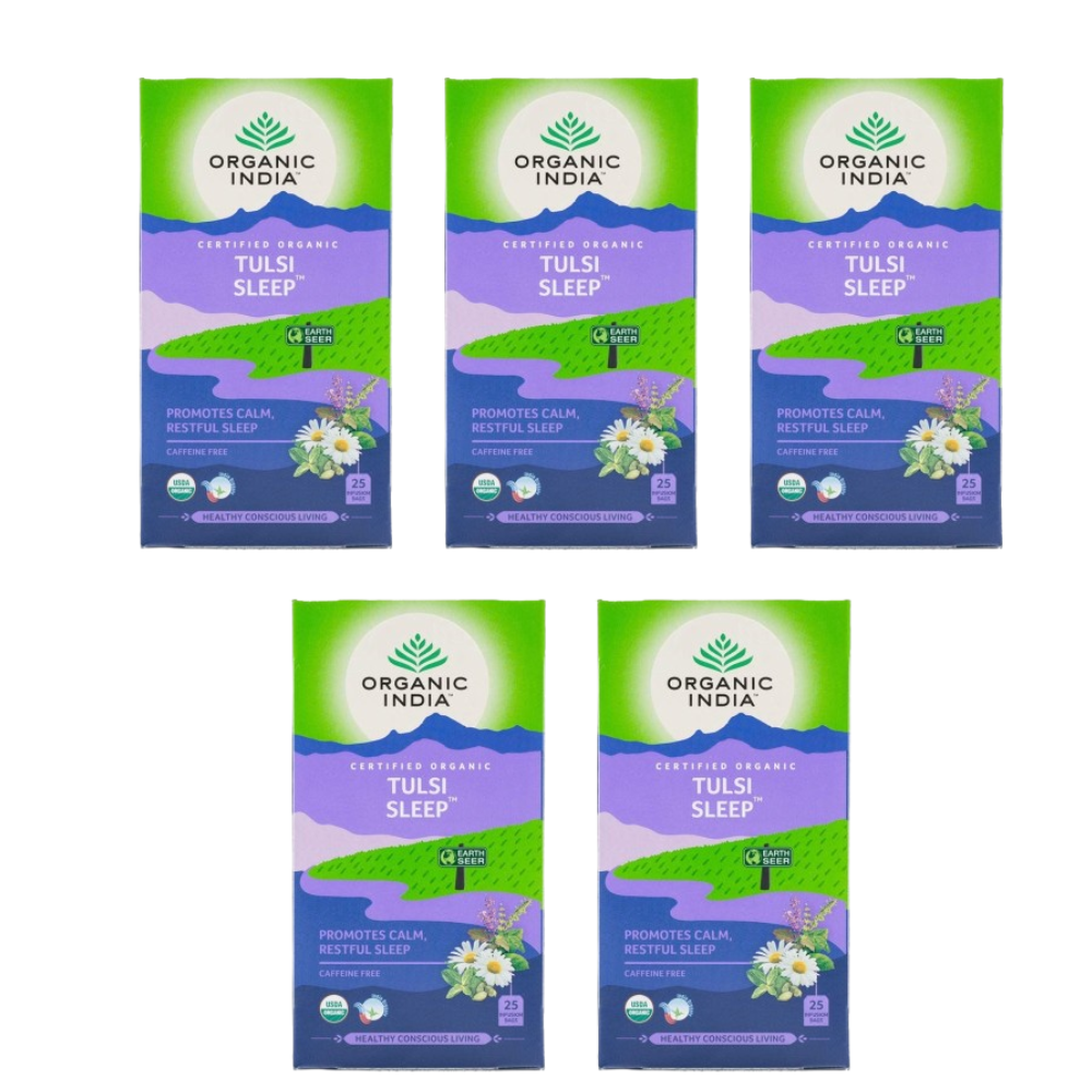 Organic India Tulsi Sleep Tea (25 Tea Bags) | Grab2Buy