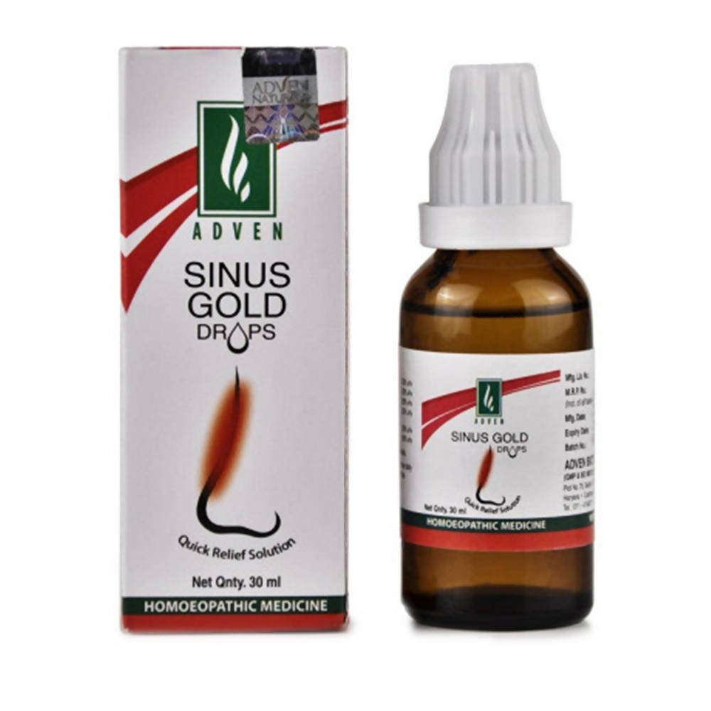 Adven Homeopathy Sinus-Gold Drops | Grab2Buy