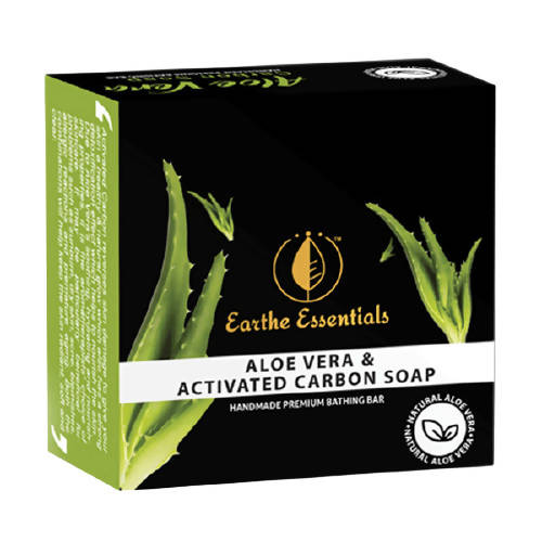 Earthe Essentials Premium Aloe Vera & Activated Carbon Soap | Grab2Buy