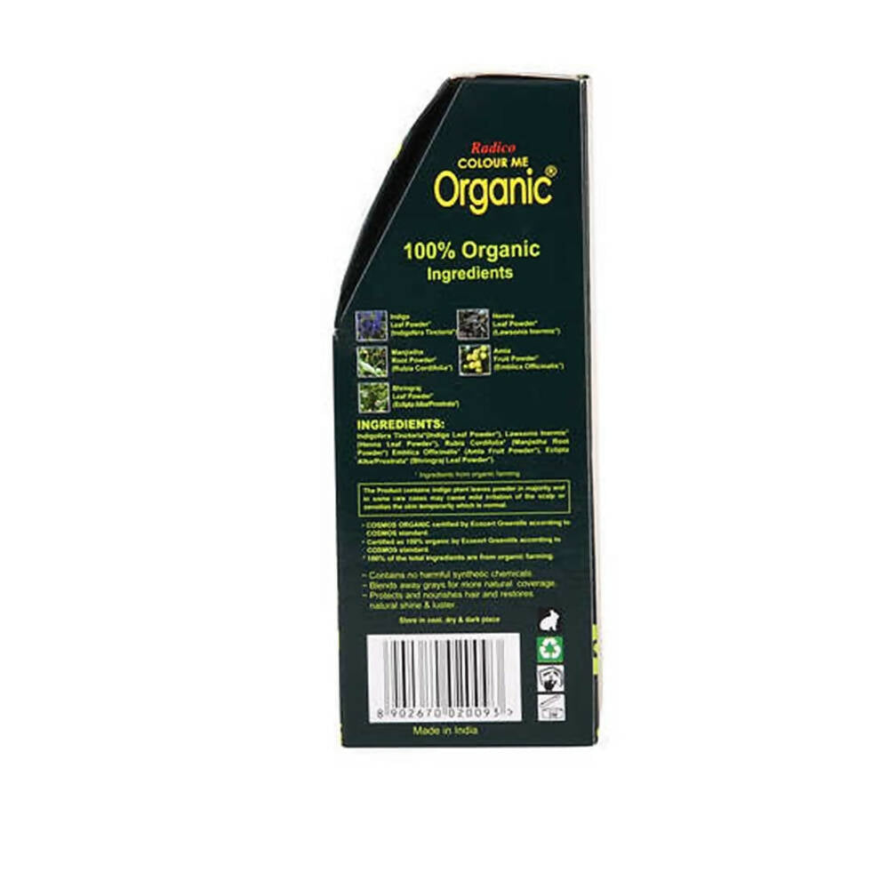 Radico Organic Hair Colour-Soft Black | Grab2Buy