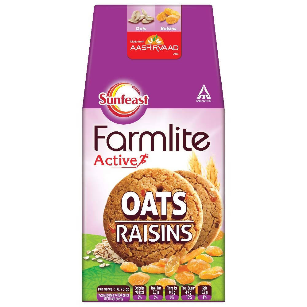 Sunfeast Farmlite Active - Oats And Raisins | Grab2Buy