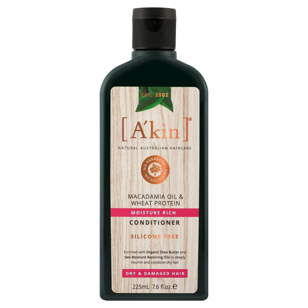 Akin Macadamia & Wheat Protein Moisture Rich Conditioner | Grab2Buy