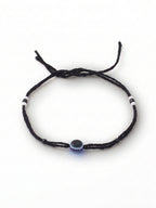 NVR Women Set of 2 Black Beaded Evil Eye Anklet | Grab2Buy