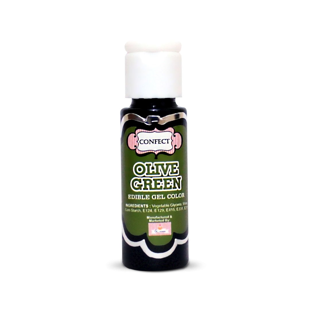 Confect Olive Green | Edible Gel Color