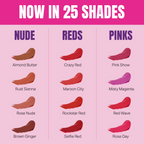 Elle 18 Color Pop Matte Lip Color - R36 Maroon City | Grab2Buy
