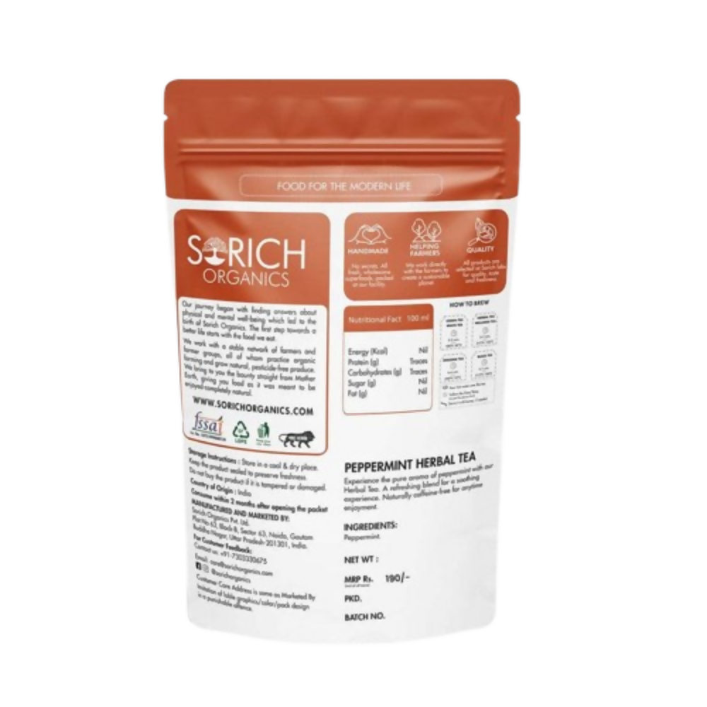 Sorich Organics Peppermint Herbal Tea | Grab2Buy