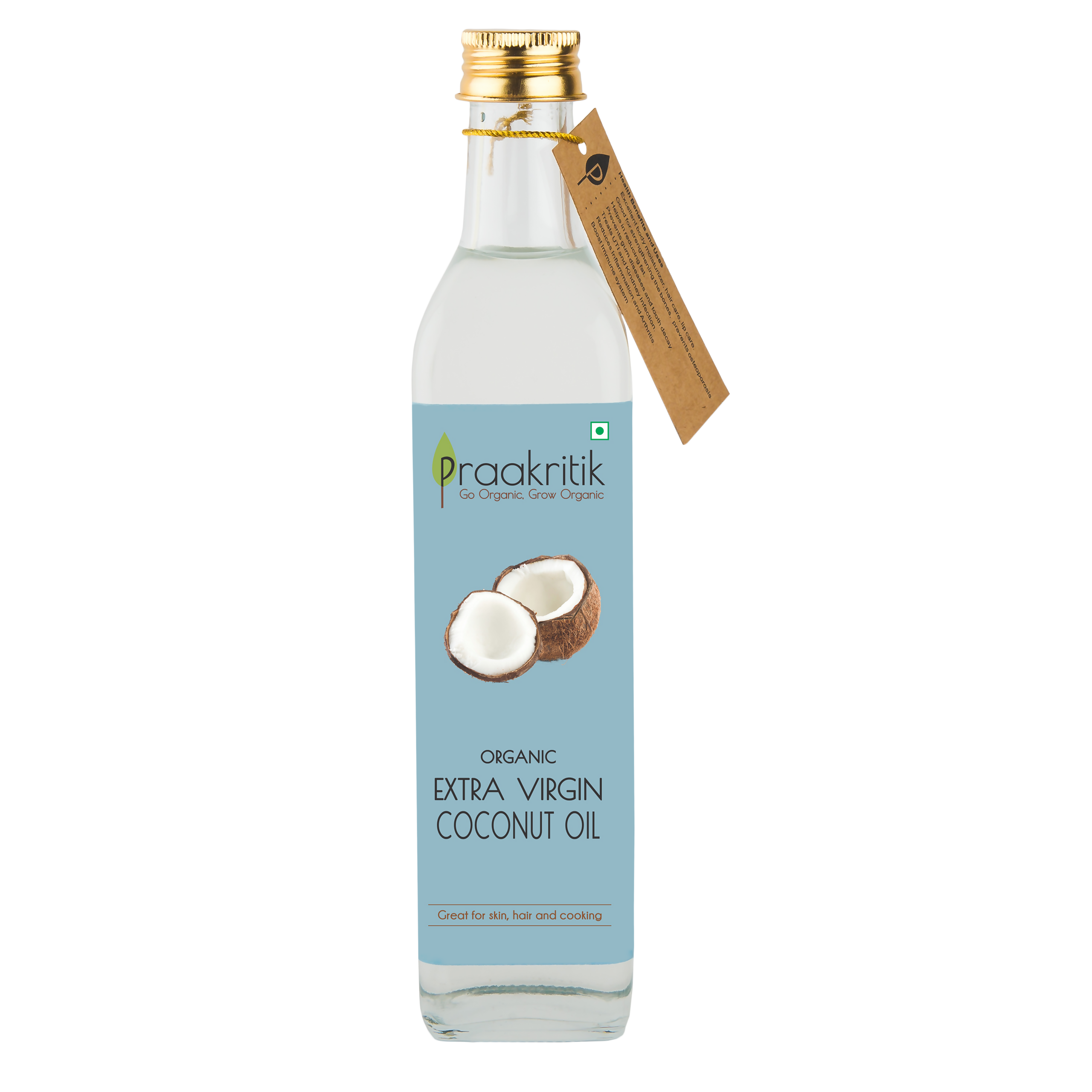 Praakritik Organic Extra Virgin Coconut Oil | Grab2Buy