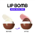 Blue Heaven Tinted Lip Balm Cocoa infused with Shea Butter, Almond oil and Vitamin E