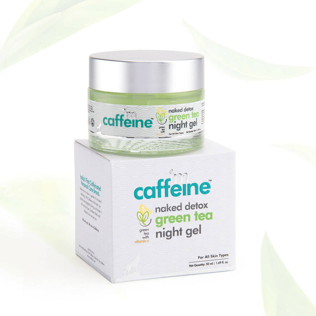 mCaffeine Naked Detox Green Tea with Vitamin C Night Gel | Grab2Buy