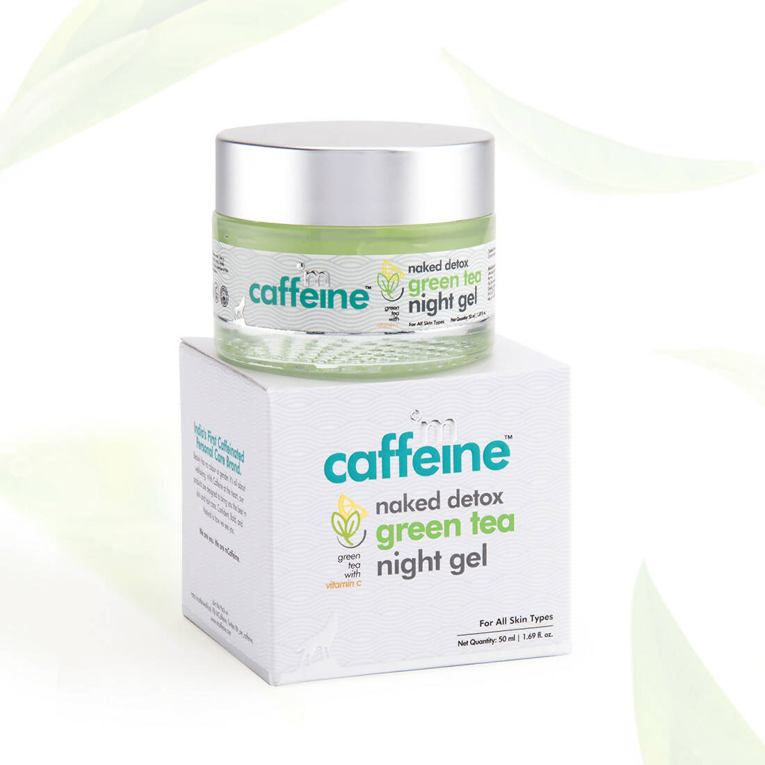 mCaffeine Naked Detox Green Tea with Vitamin C Night Gel | Grab2Buy