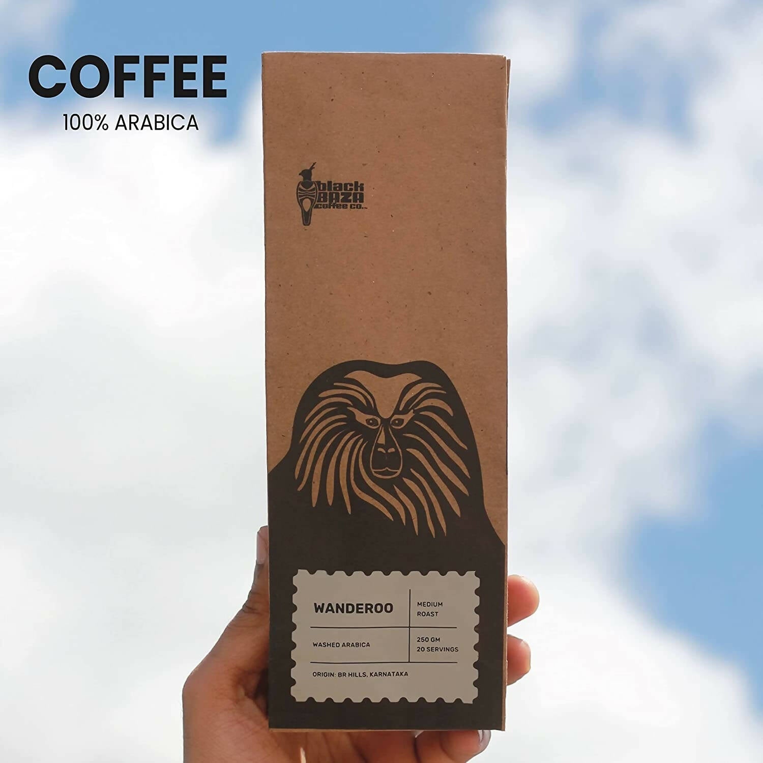 Black Baza Coffee Wanderoo | Grab2Buy