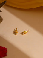 Ruby Raang Golden Studs | Grab2Buy