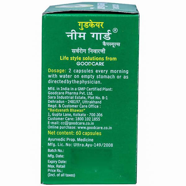 Goodcare Neem Guard Capsules | Grab2Buy