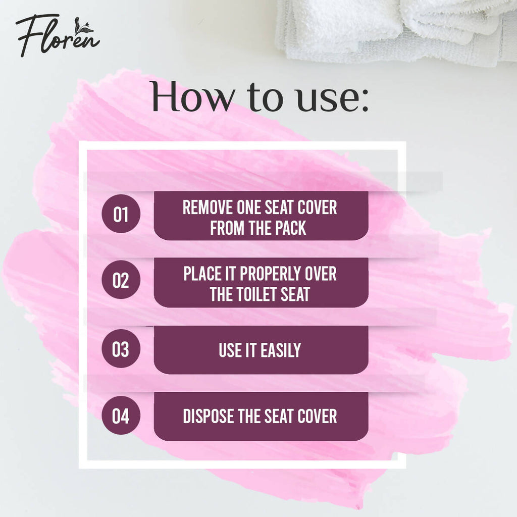 Floren Disposable Toilet Seat Covers | Grab2Buy