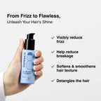 Cureskin Smooth and Shine Hair Serum Helps Reducing Hair Breakage, Frizz | Grab2Buy