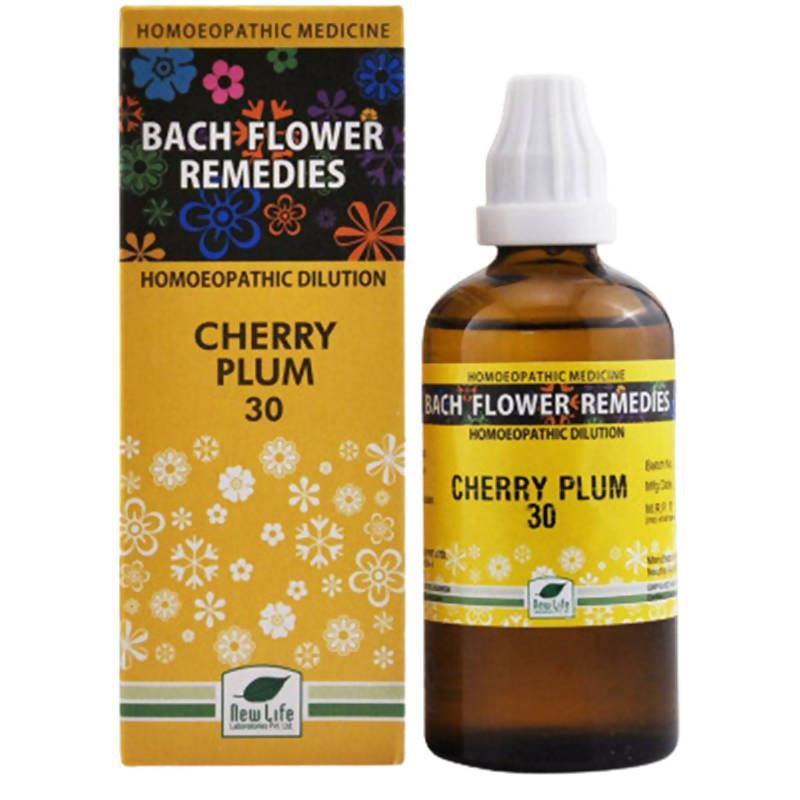 New Life Homeopathy Bach Flower Remedies Cherry Plum Dilution | Grab2Buy